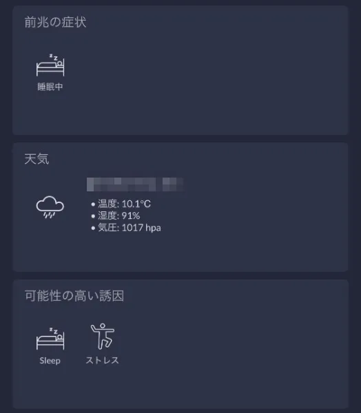 群発頭痛の誘因メモ